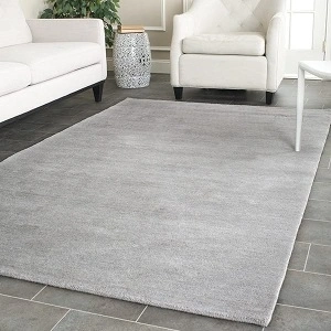 silver grey carpet