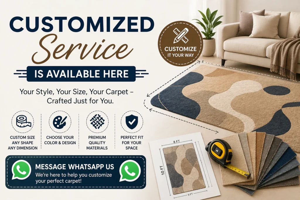 customized carpet