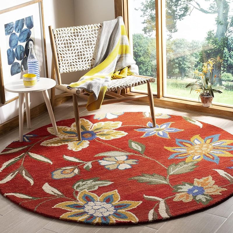 round handmade tufted carpet (copy)