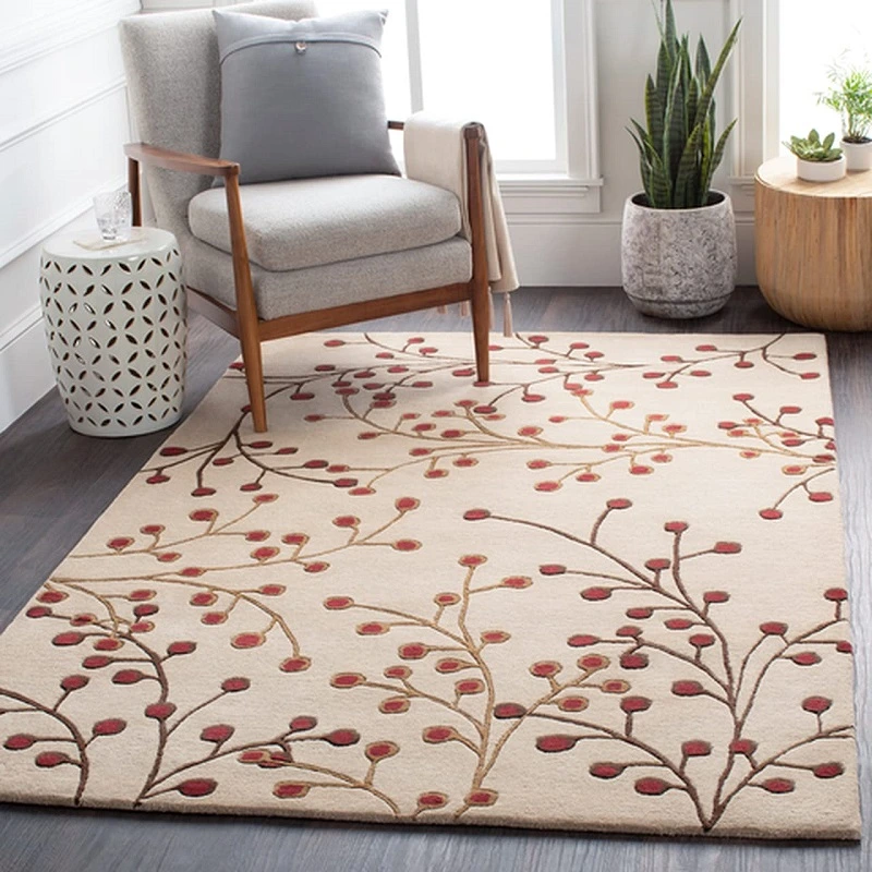 cream carpet