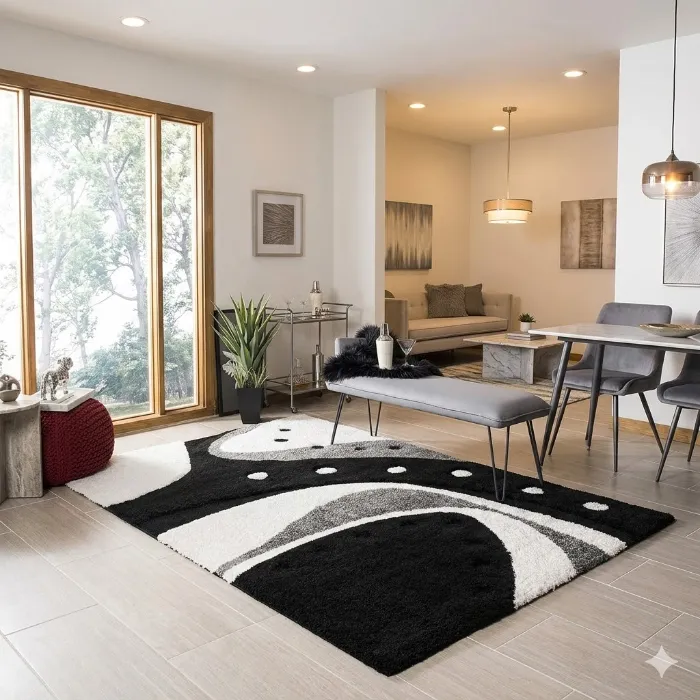 shaggy carpet for living room & bedroom (copy) shaggy carpet for living room & bedroom (copy)