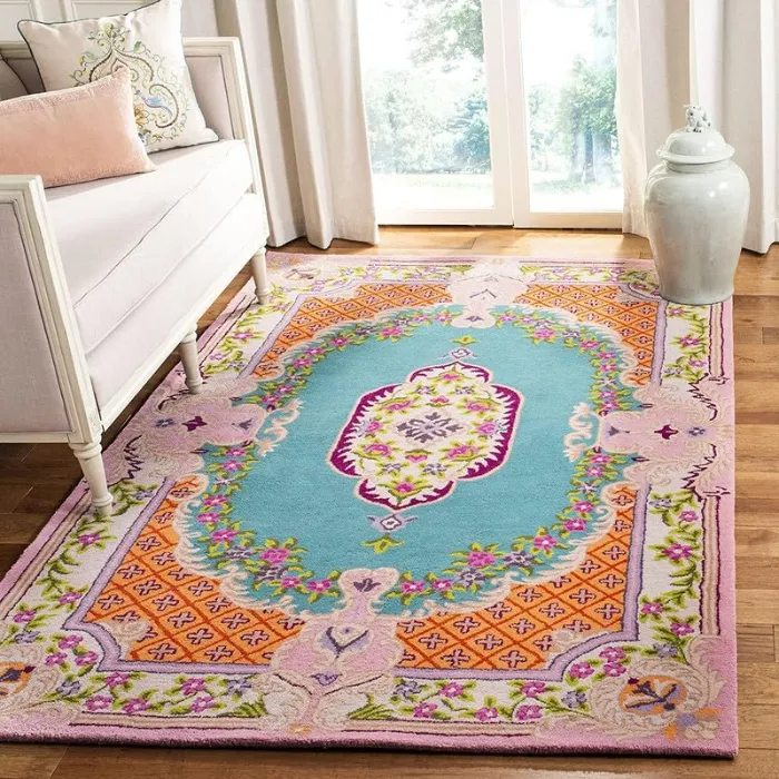 safavieh bellagio handmade tufted pure rug