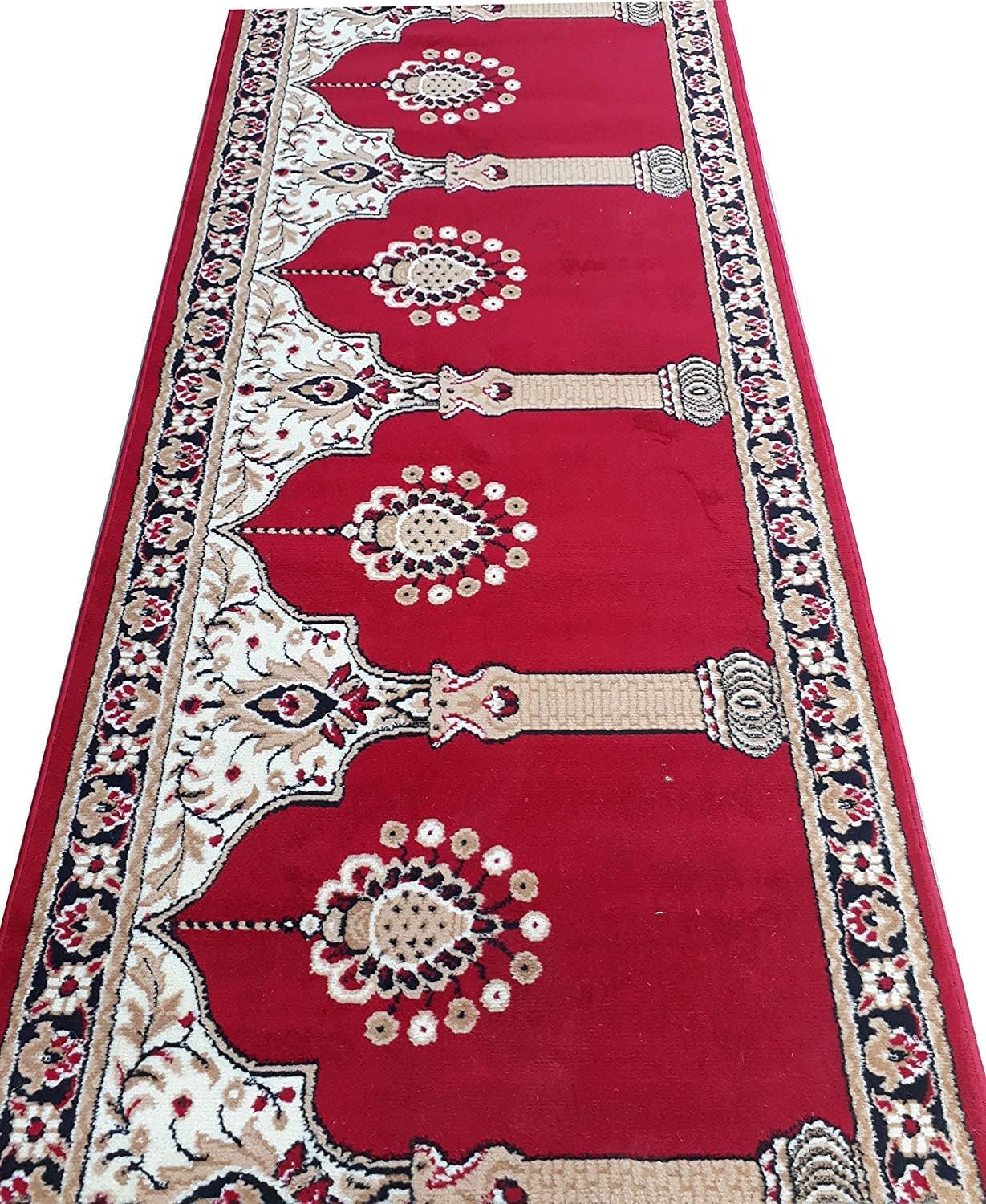janamaz prayer carpet rolls for masjid (mosque) & gallery runner carpet with 0.5 inch thickness 4 x 100 feet (copy)