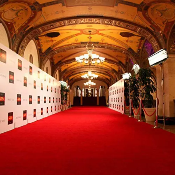 red carpet floor runner non slip carpet for party, hall events, marriage functions and school gatherings, office, hotels decoration, living room