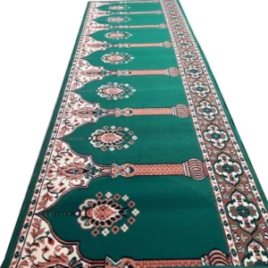 janamaz prayer carpet rolls for masjid (mosque) & gallery runner carpet with 0.5 inch thickness