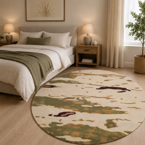 cozy soft wool matarial non slip classical look handmadetufted woolen thick round carpet for bedroom hall carpet for home decor aesthetic rugs with 20 mm pile thikness (copy) cozy soft wool matarial non slip classical look handmadetufted woolen thick round carpet for bedroom hall carpet for home decor aesthetic rugs with 20 mm pile thikness (copy)