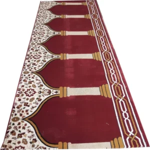 janamaz prayer carpet rolls for masjid (mosque) & gallery runner carpet with 0.5 inch thickness