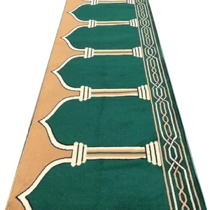 janamaz prayer carpet rolls for masjid (mosque) & gallery runner carpet with 0.5 inch thickness 4 x 100 feet