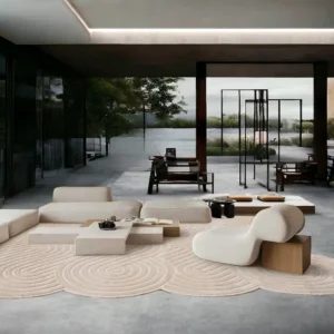 modern area rug – hand tufted design rug, modern decorative carpet for living room, bedroom & home decor (copy)