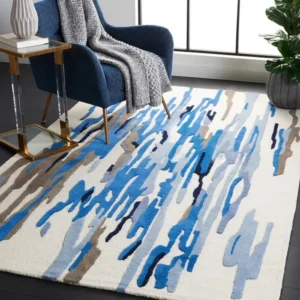 modern area rug – hand tufted design rug, modern decorative carpet for living room, bedroom & home decor (copy)