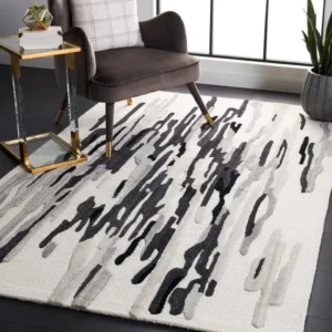 modern area rug – hand tufted design rug, modern decorative carpet for living room, bedroom & home decor (copy)