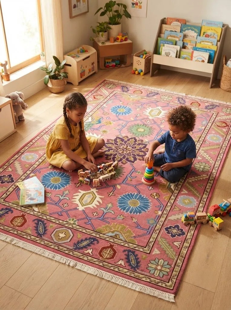 jaunty carpets: subtle elegance hand knotted carpet