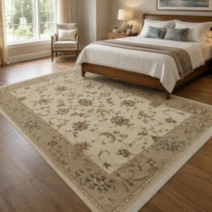jaunty carpets: tiny flowers hand knotted carpet (copy)