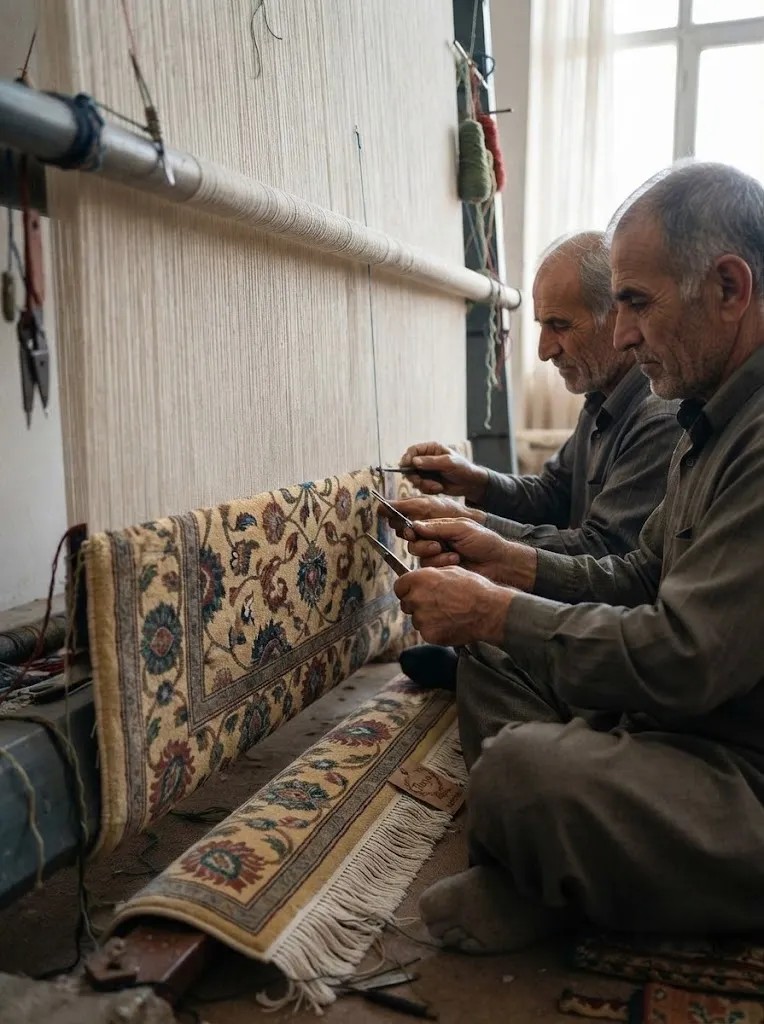 jaunty carpets: hand knotted carpet