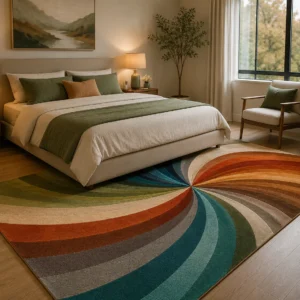 jaunty carpets : medallion handmade tufted carpet (copy)