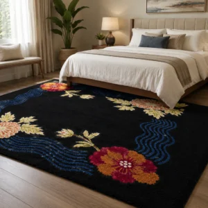 jaunty carpets : lotus handmade tufted carpet (copy)