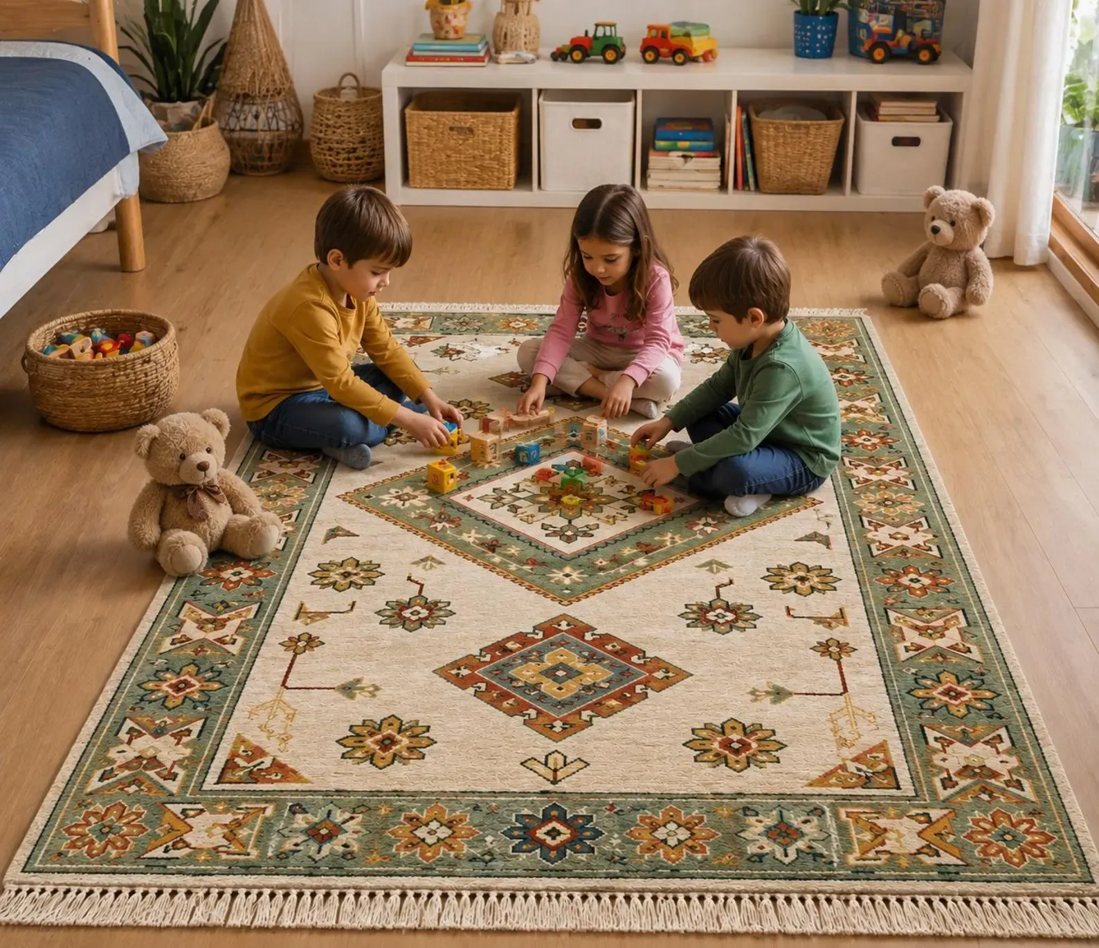 jaunty carpets: hand knotted carpet