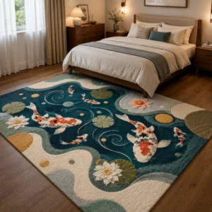 jaunty carpets : ripples fish rounding tufted carpet (copy)