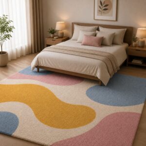 jaunty carpets : ripples fish rounding tufted carpet (copy)