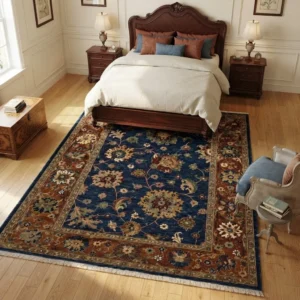jaunty carpets: ornamental floral hand knotted carpet (copy)