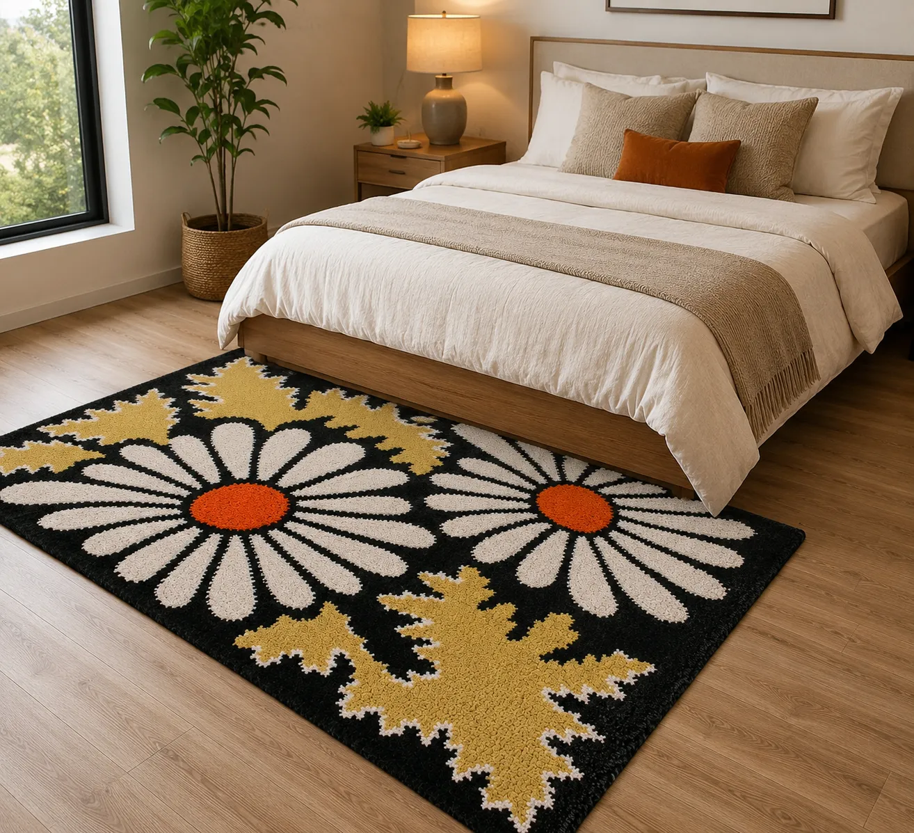 jaunty carpets : slate handmade tufted carpet (copy)