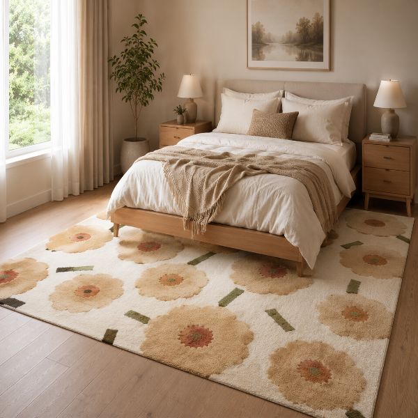 jaunty carpets : royal crown handmade tufted carpet