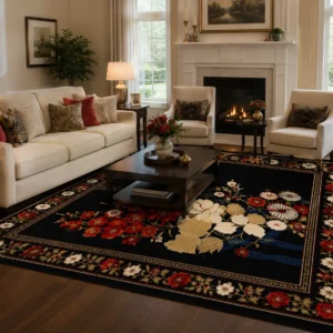jaunty carpets : daisy handmade tufted carpet