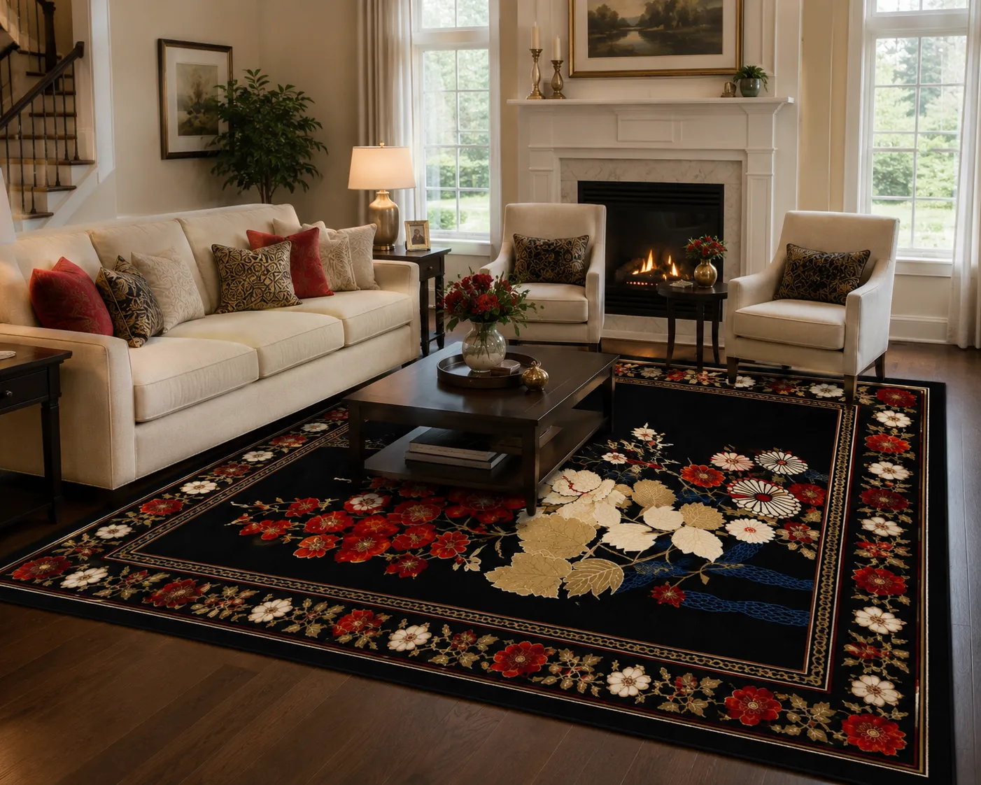 jaunty carpets : daisy handmade tufted carpet