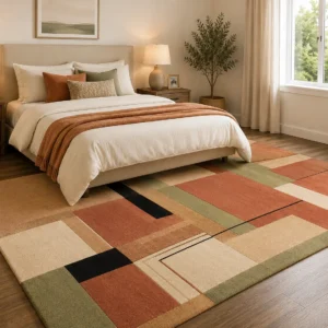 jaunty carpets : frame handmade tufted carpet (copy)
